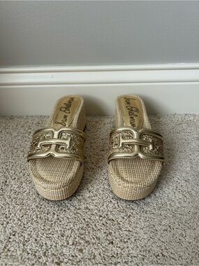 Sam Edelman Pauleena Weave Wedge Sandals